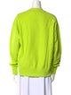 MSGM Crew Neck Long Sleeve Sweatshirt