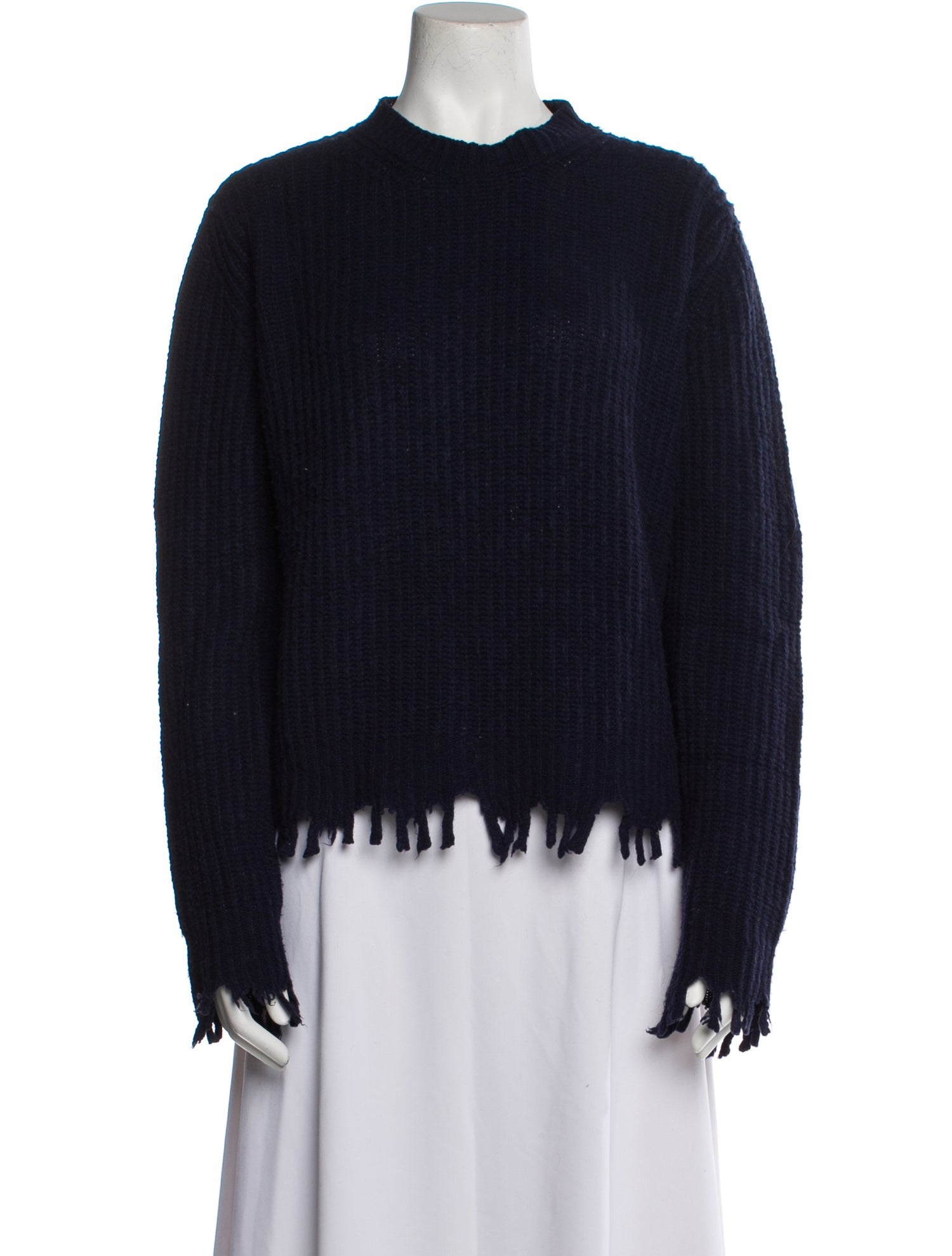 MSGM Wool Mock Neck Sweater