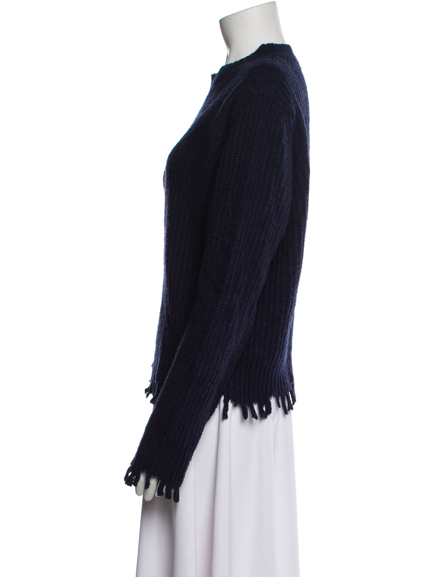 MSGM Wool Mock Neck Sweater