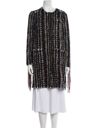 MSGM Tweed Pattern Coat