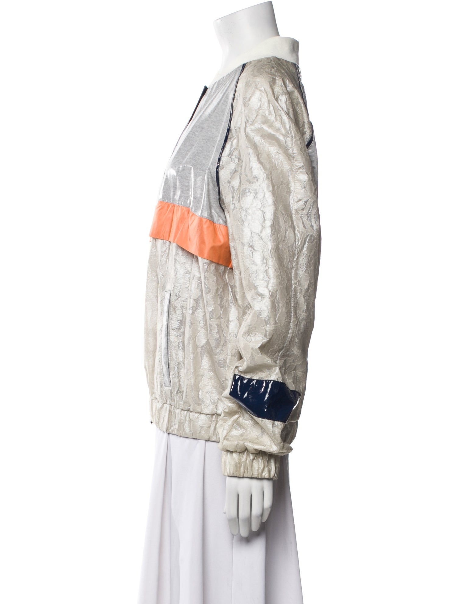 MSGM Striped Bomber Jacket w/ Tags