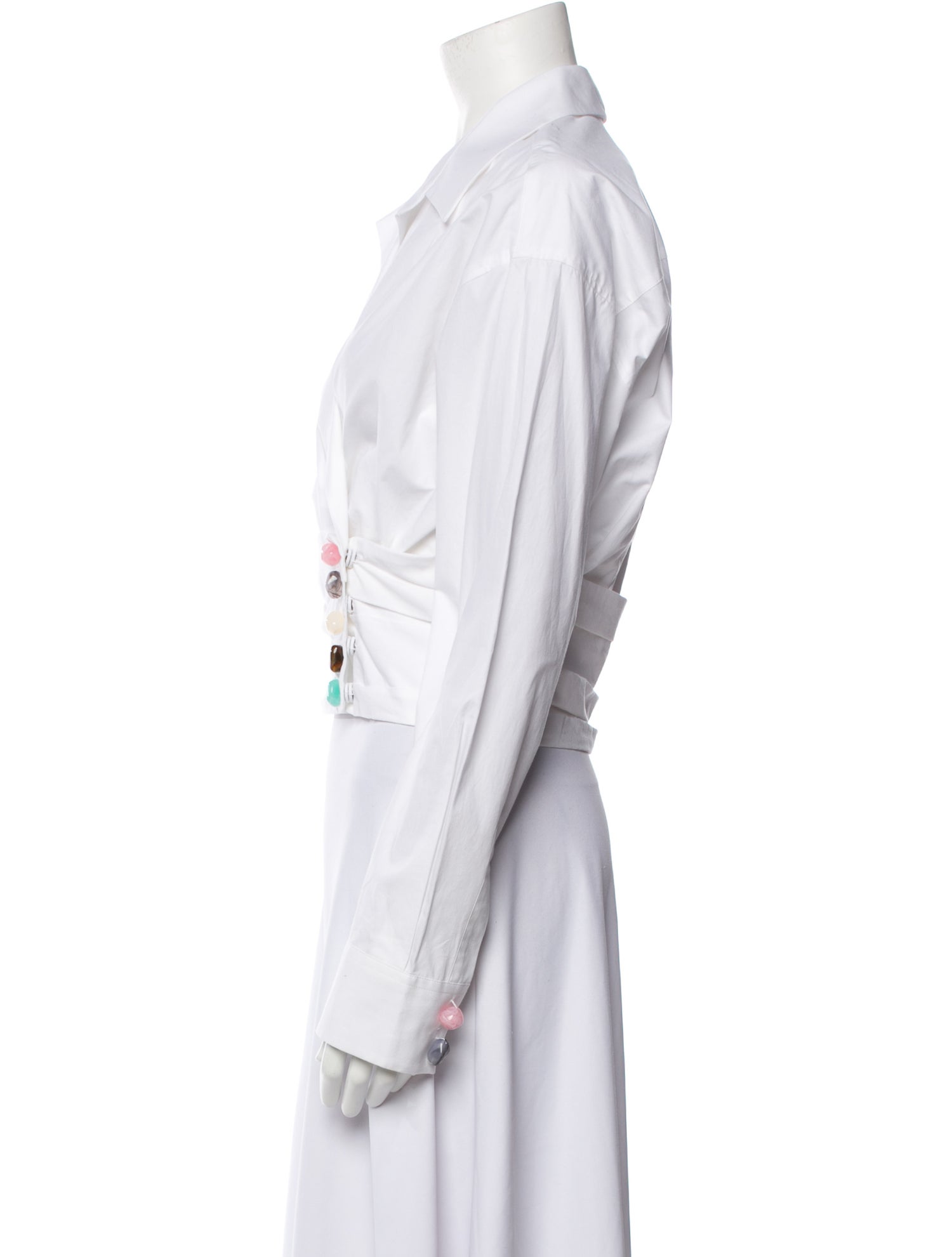 MSGM Long Sleeve Crop Top w/ Tags