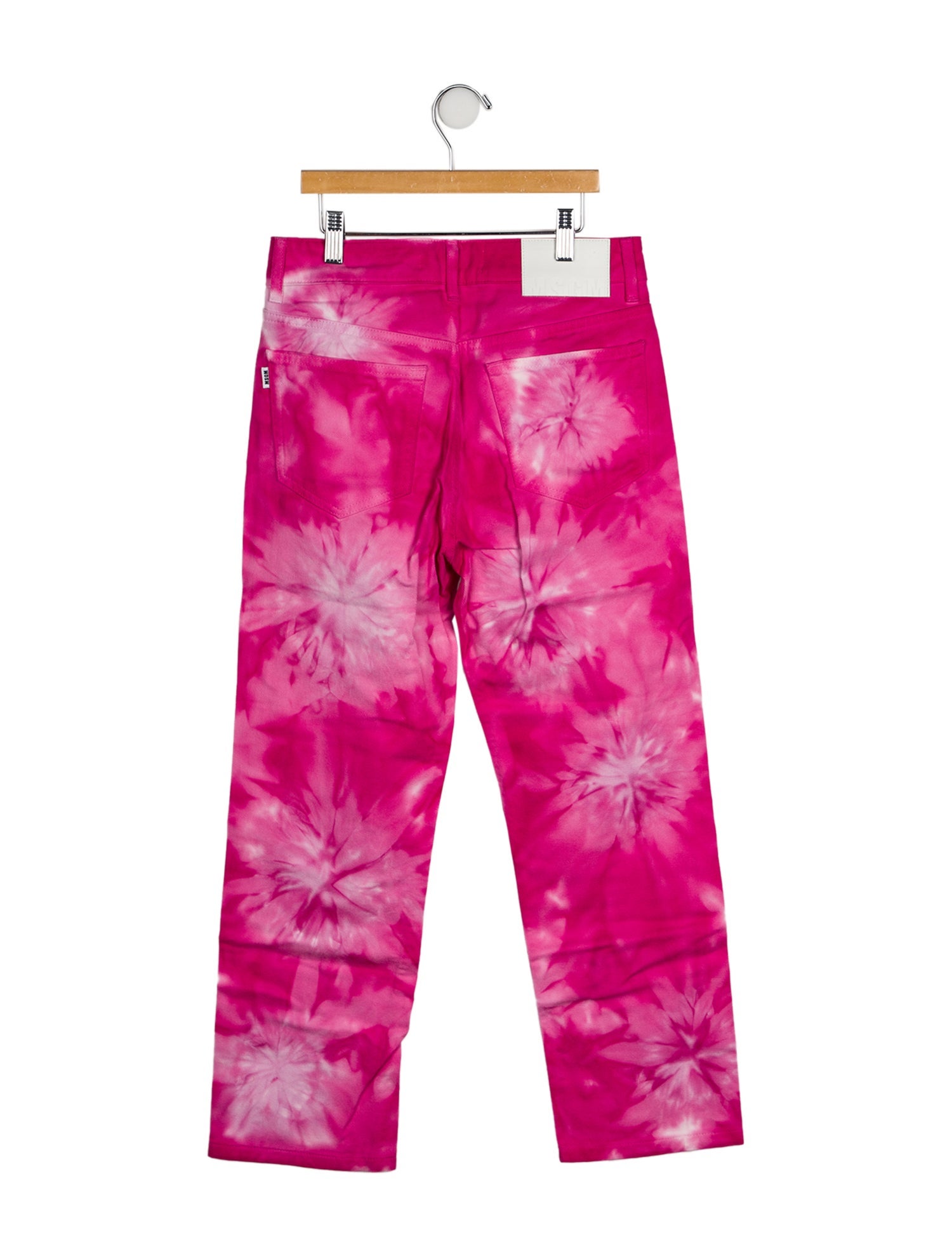 MSGM Mid-Rise Straight Leg Jeans w/ Tags