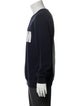 MSGM Graphic Print Crew Neck Pullover