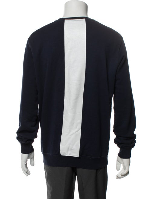 MSGM Graphic Print Crew Neck Pullover