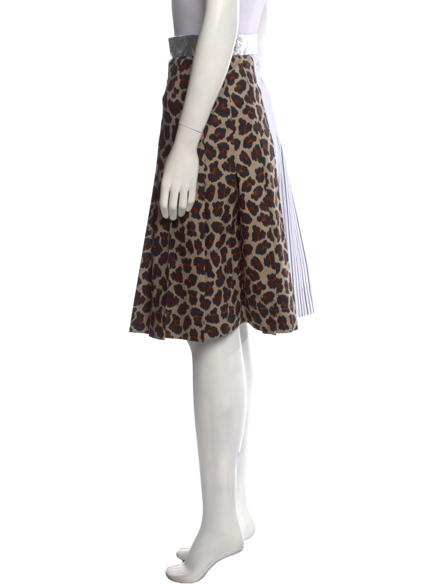 MSGM Patterned Knee-Length Skirt w/ Tags