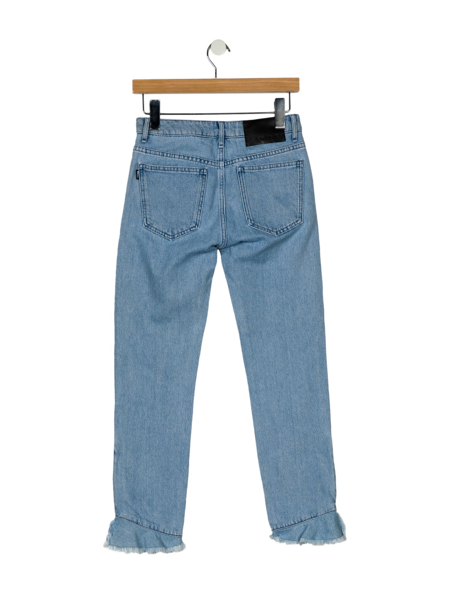 MSGM Mid-Rise Straight Leg Jeans