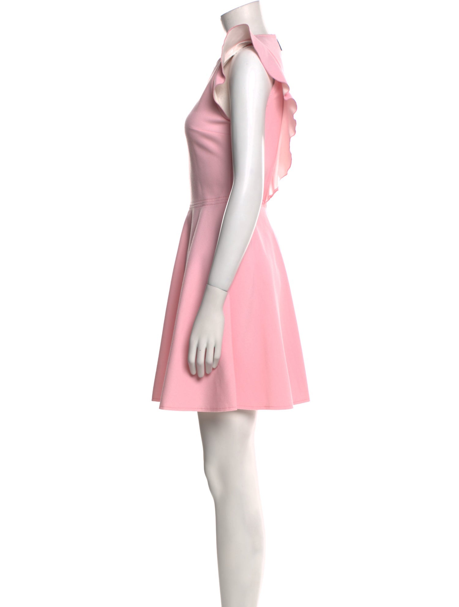 MSGM Crew Neck Mini Dress