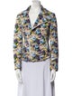 MSGM Floral Print Utility Jacket
