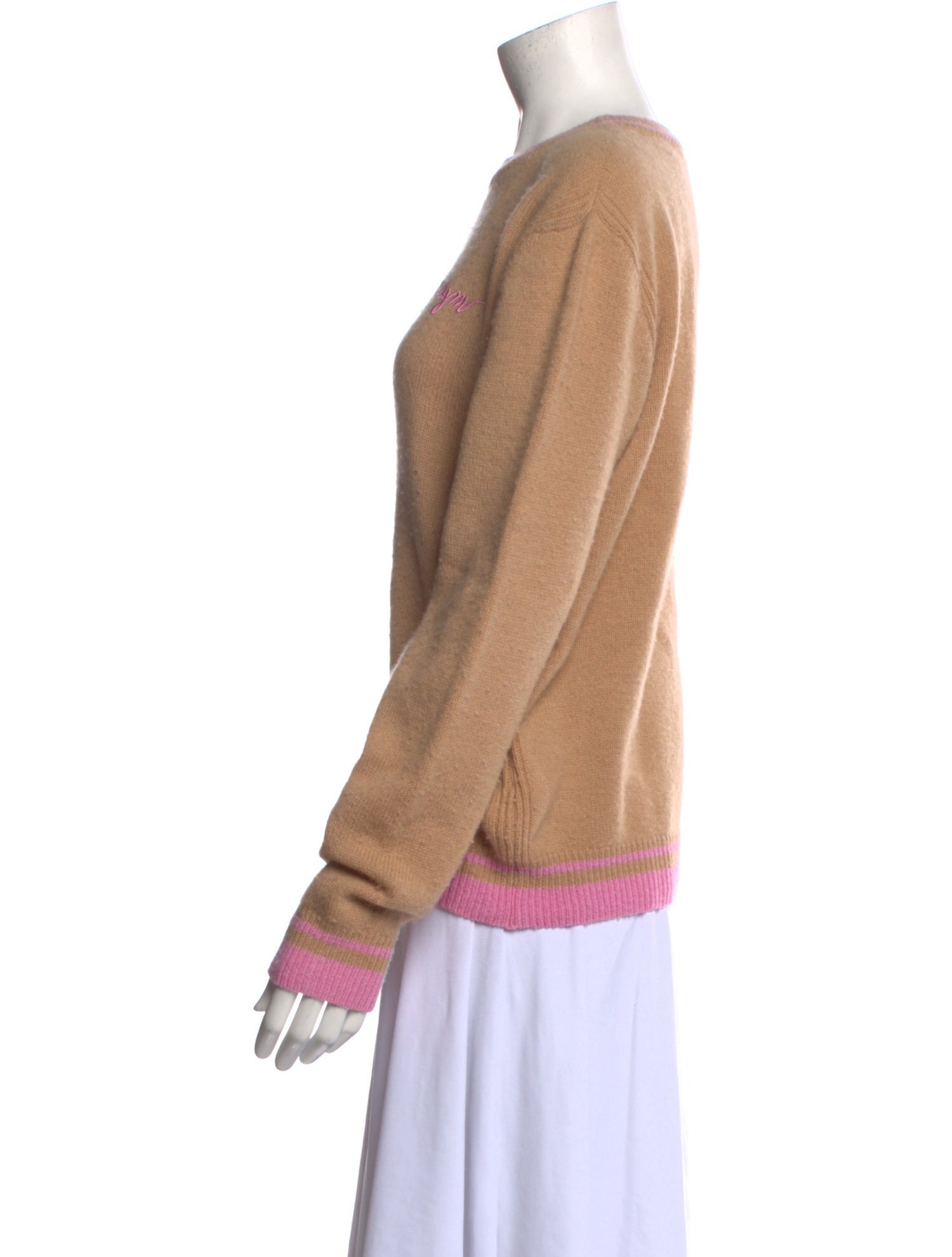 MSGM Virgin Wool Crew Neck Sweater