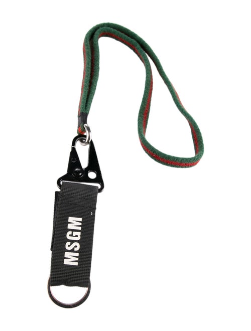 MSGM Pattern Printed Keychain