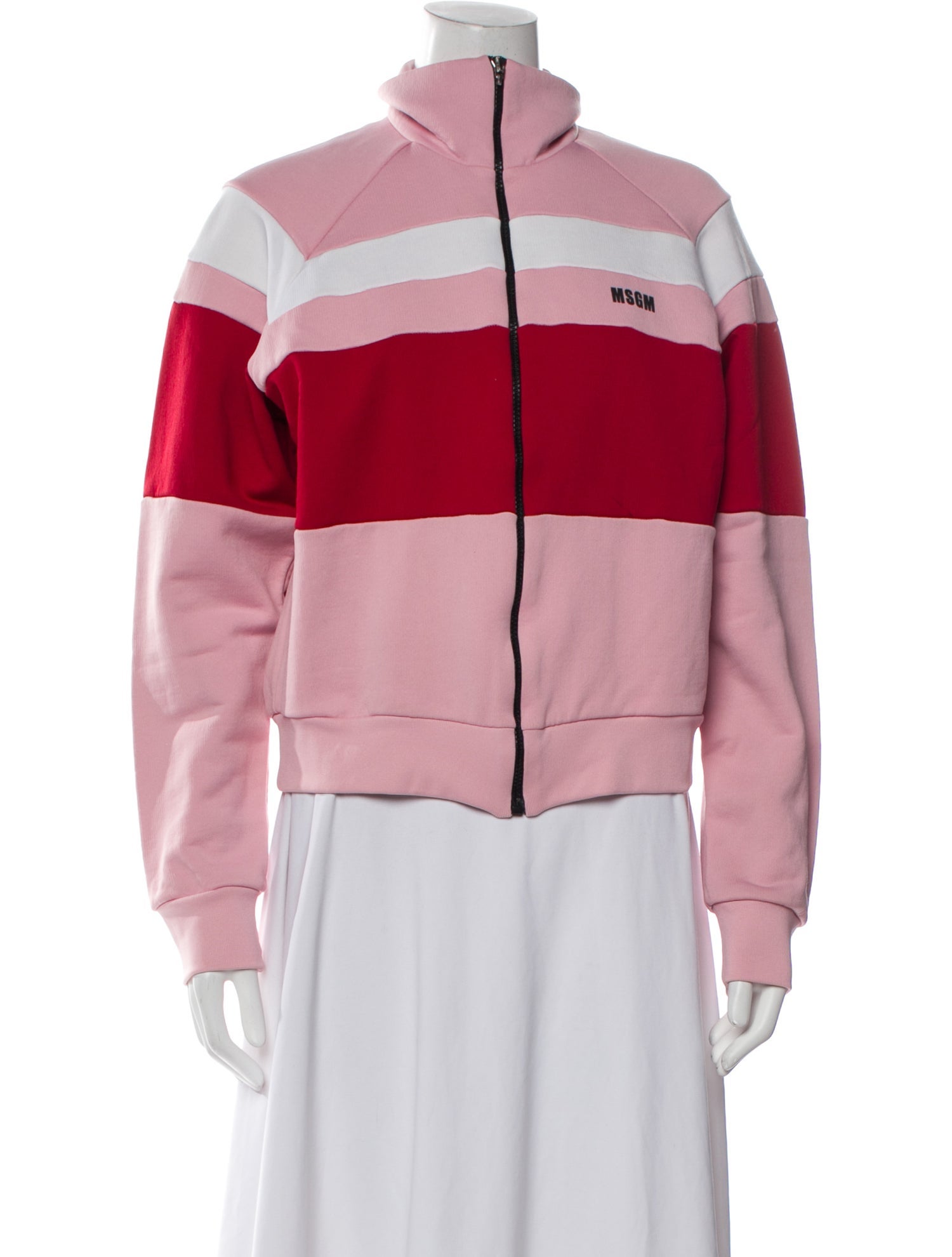 MSGM Nylon Striped Jacket