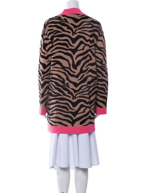 MSGM Striped V-Neck Sweater