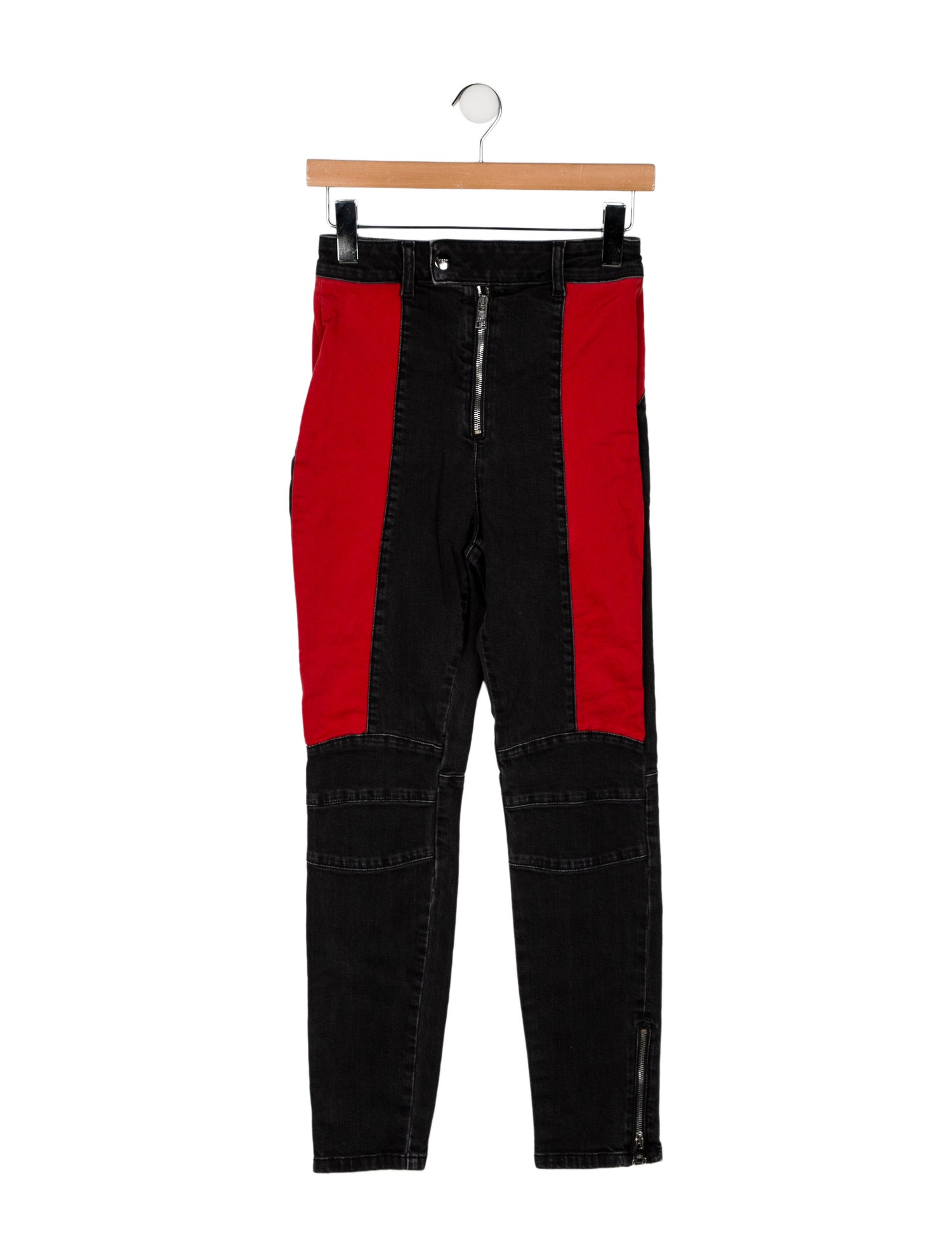 MSGM High-Rise Skinny Leg Jeans