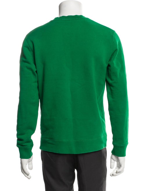 MSGM Graphic Print Crew Neck Sweatshirt