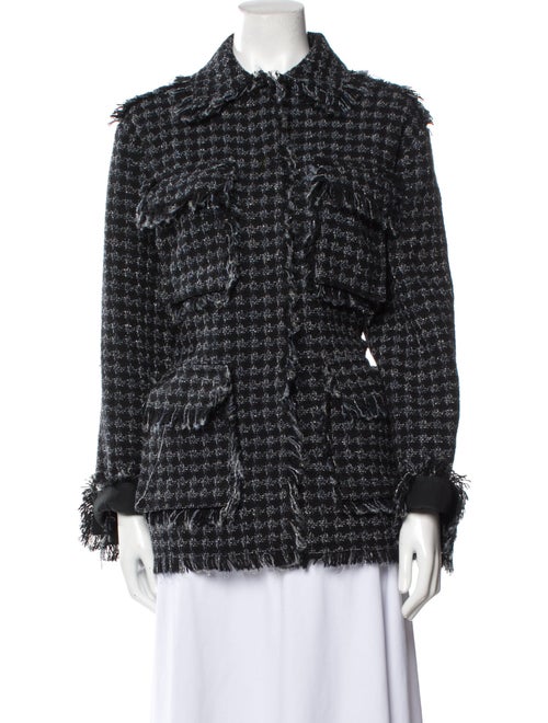 MSGM Tweed Pattern Jacket