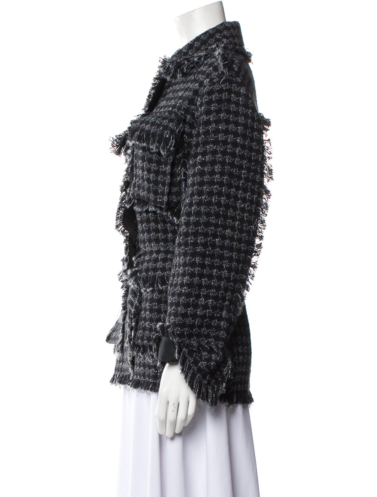 MSGM Tweed Pattern Jacket