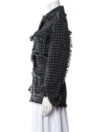 MSGM Tweed Pattern Jacket