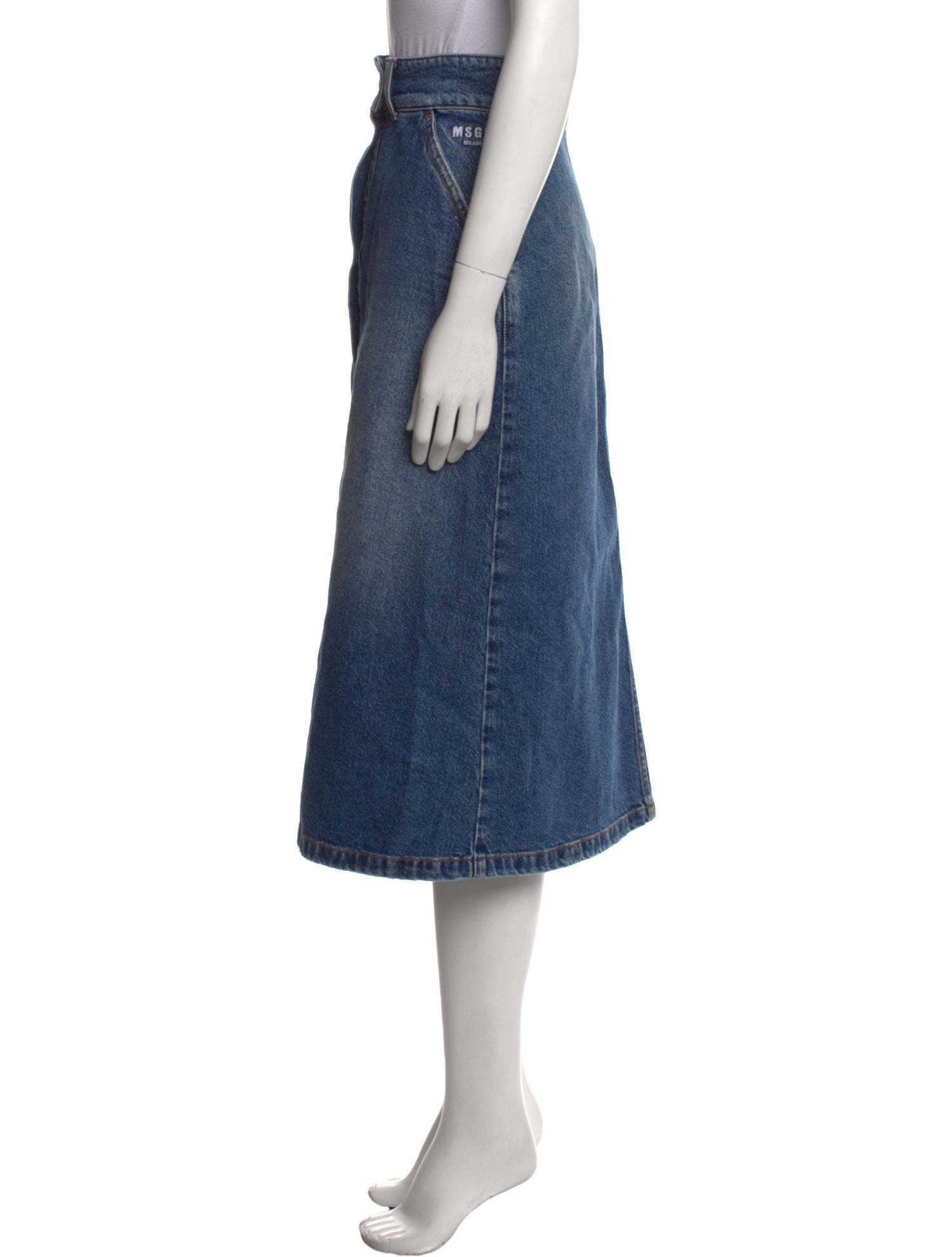 MSGM Midi Length Skirt