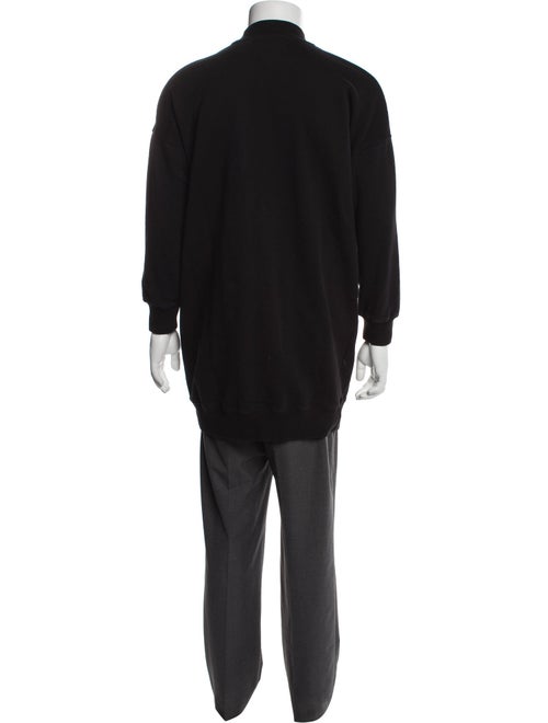 MSGM Graphic Print Mock Neck Sweatshirt