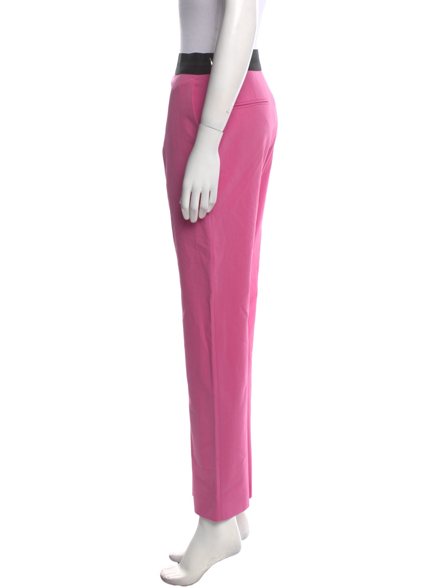 MSGM Virgin Wool Straight Leg Pants