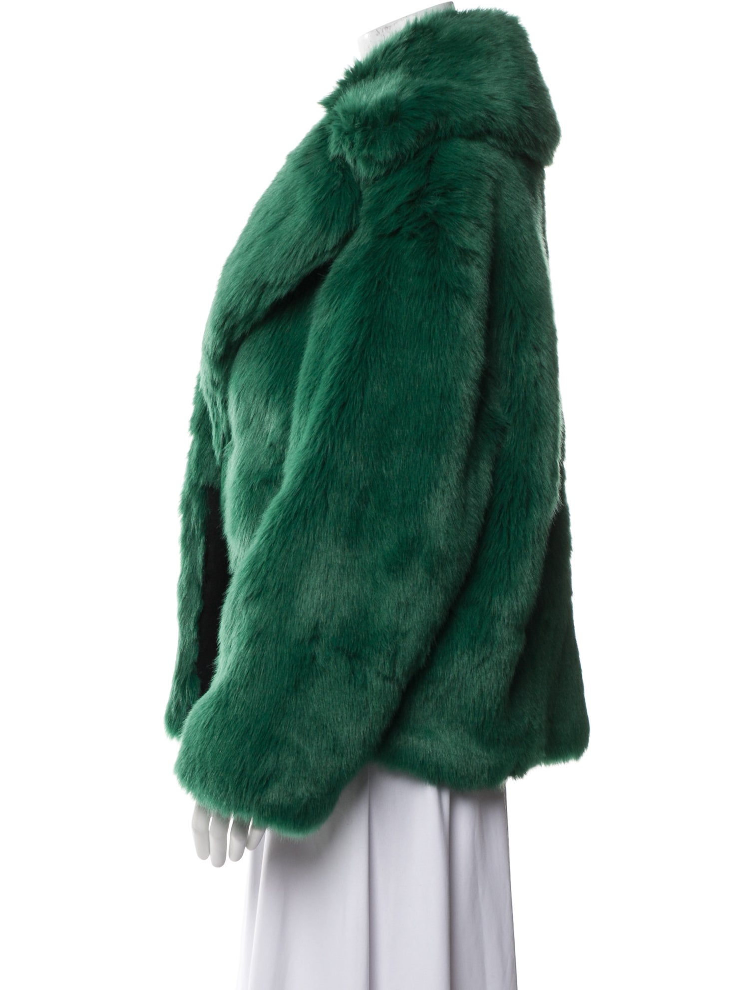 MSGM Faux Fur Coat w/ Tags
