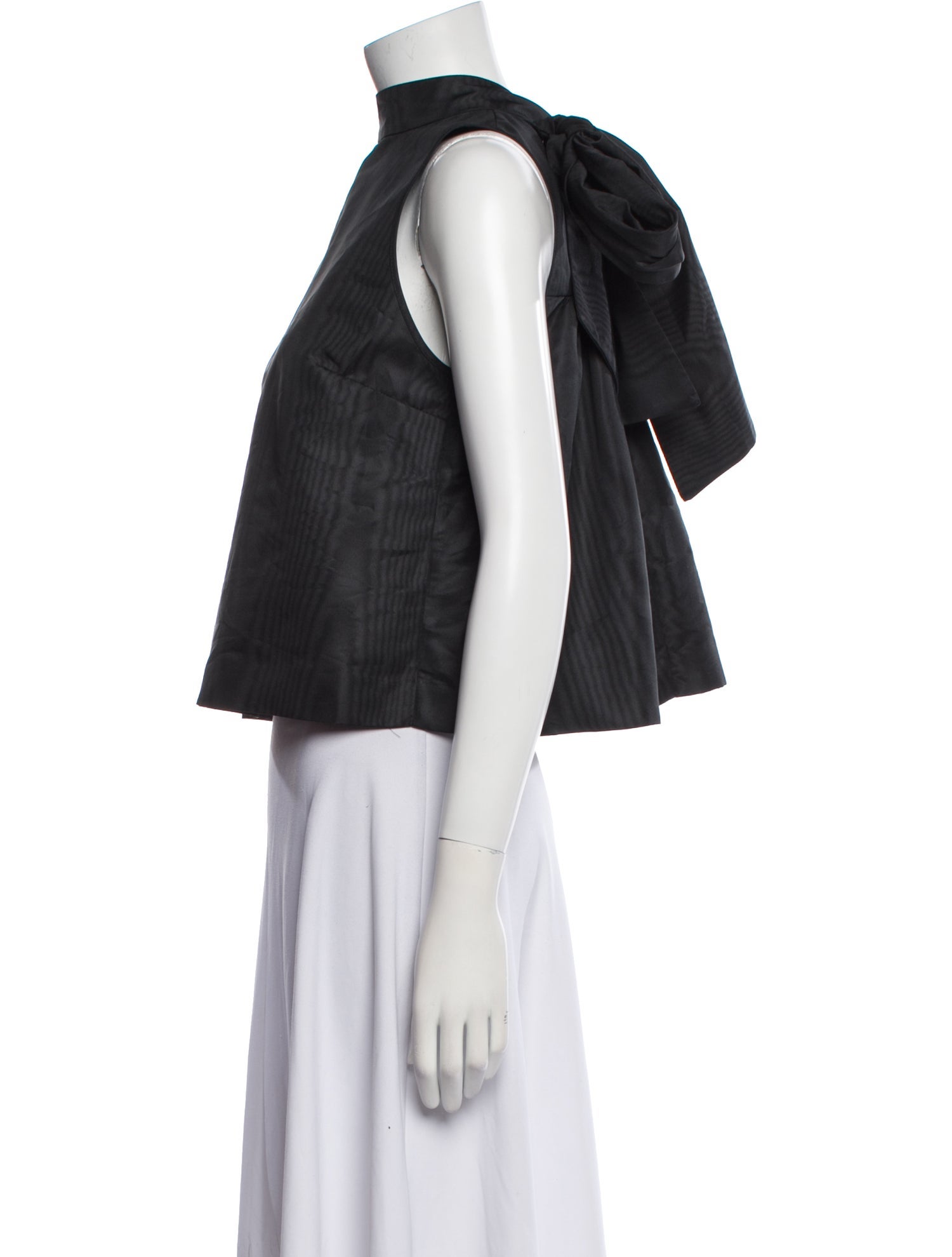 MSGM Mock Neck Sleeveless Crop Top w/ Tags