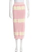MSGM Tie-Dye Print Midi Length Skirt