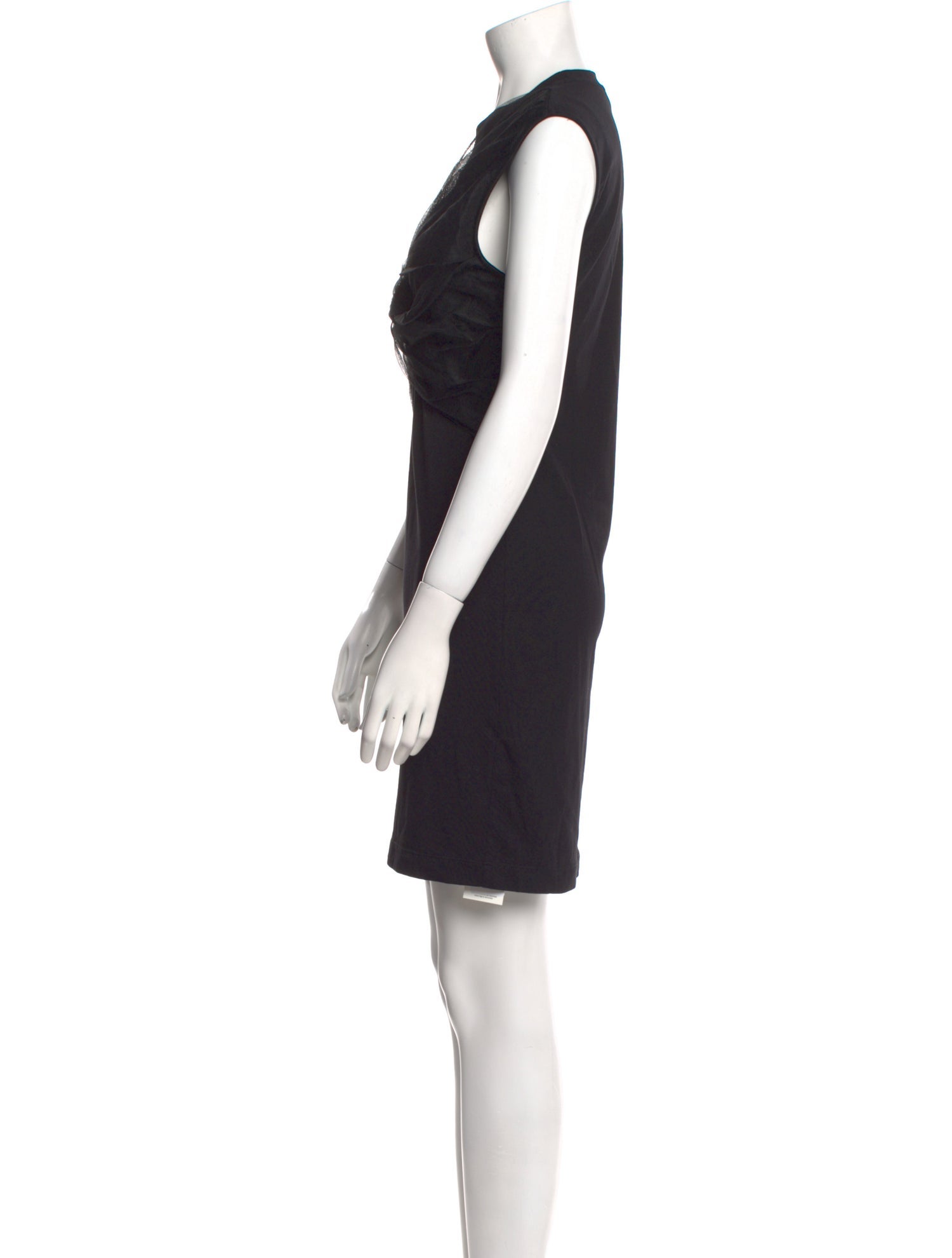 MSGM Crew Neck Mini Dress