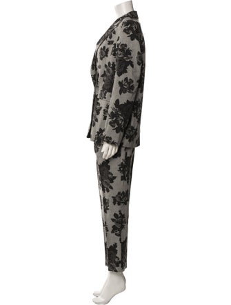 MSGM Wool Printed Pant Set