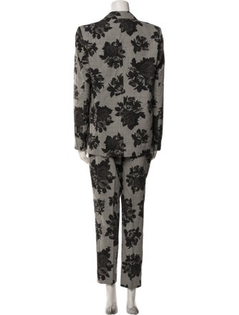 MSGM Wool Printed Pant Set