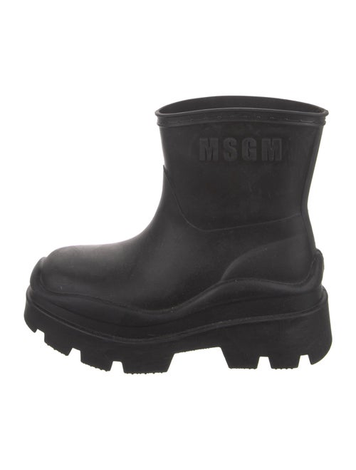 MSGM Rubber Rain Boots