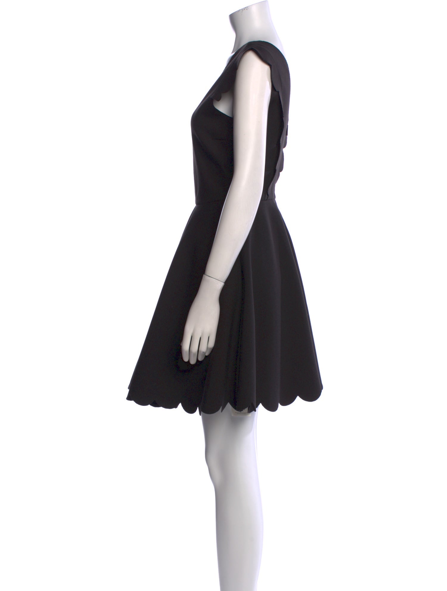 MSGM V-Neck Mini Dress