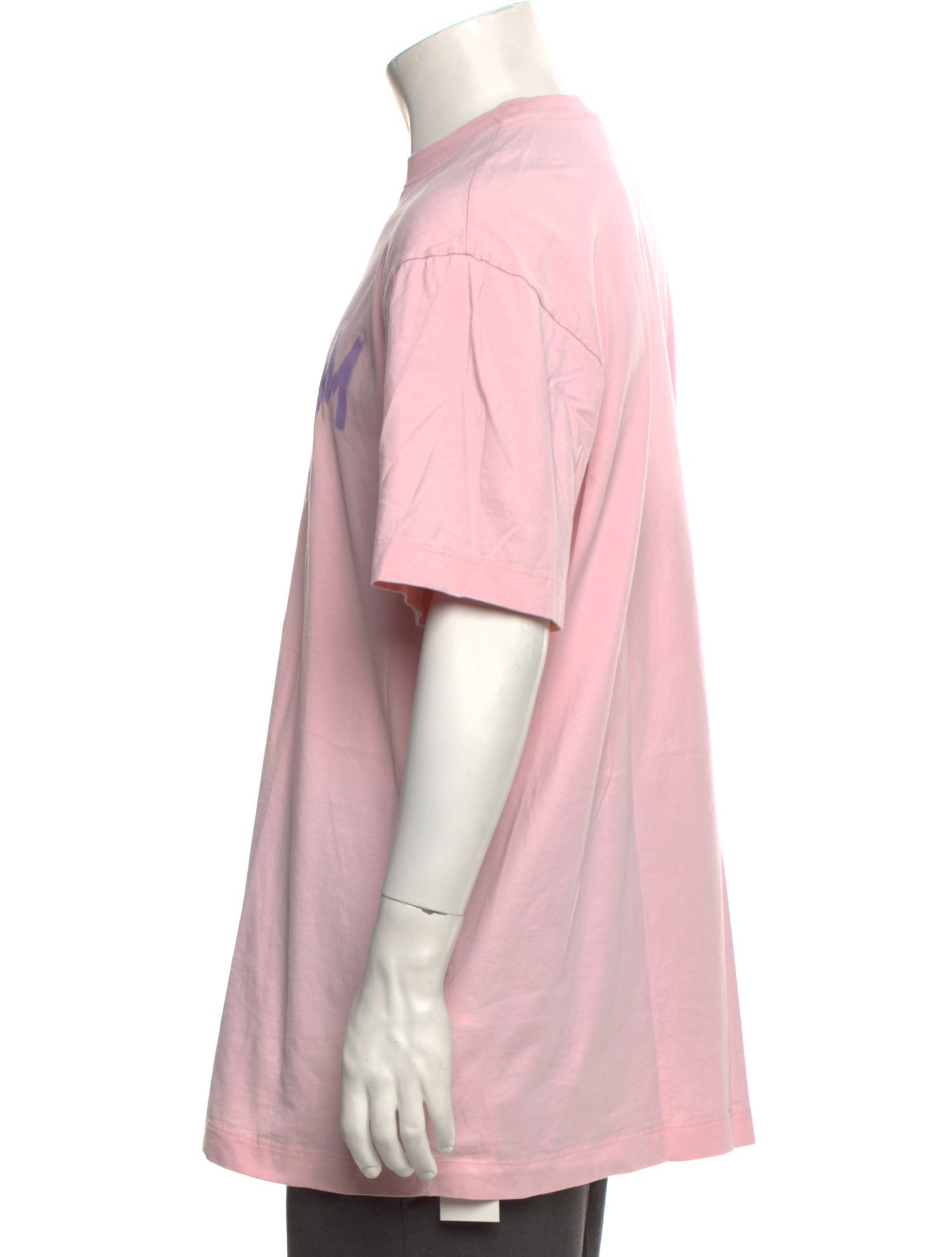 MSGM Graphic Print Crew Neck T-Shirt