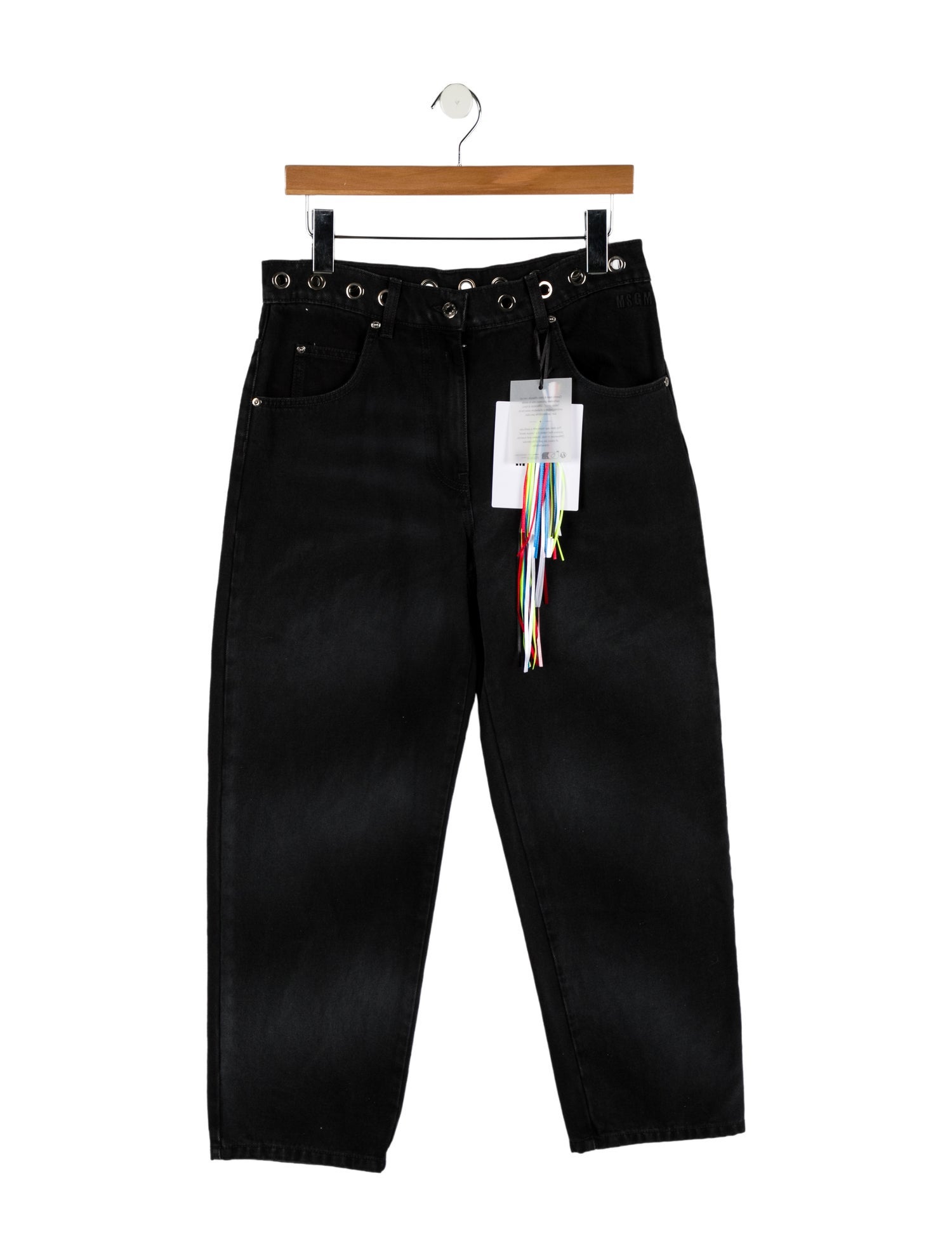 MSGM Mid-Rise Straight Leg Jeans