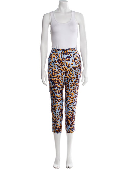 MSGM Silk Printed Pant Set