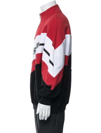 MSGM Colorblock Pattern Windbreaker