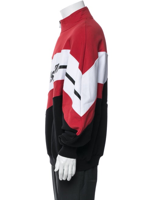 MSGM Colorblock Pattern Windbreaker