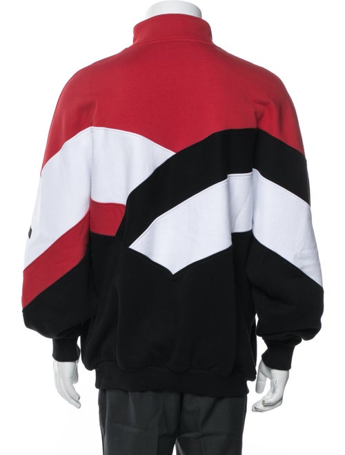 MSGM Colorblock Pattern Windbreaker
