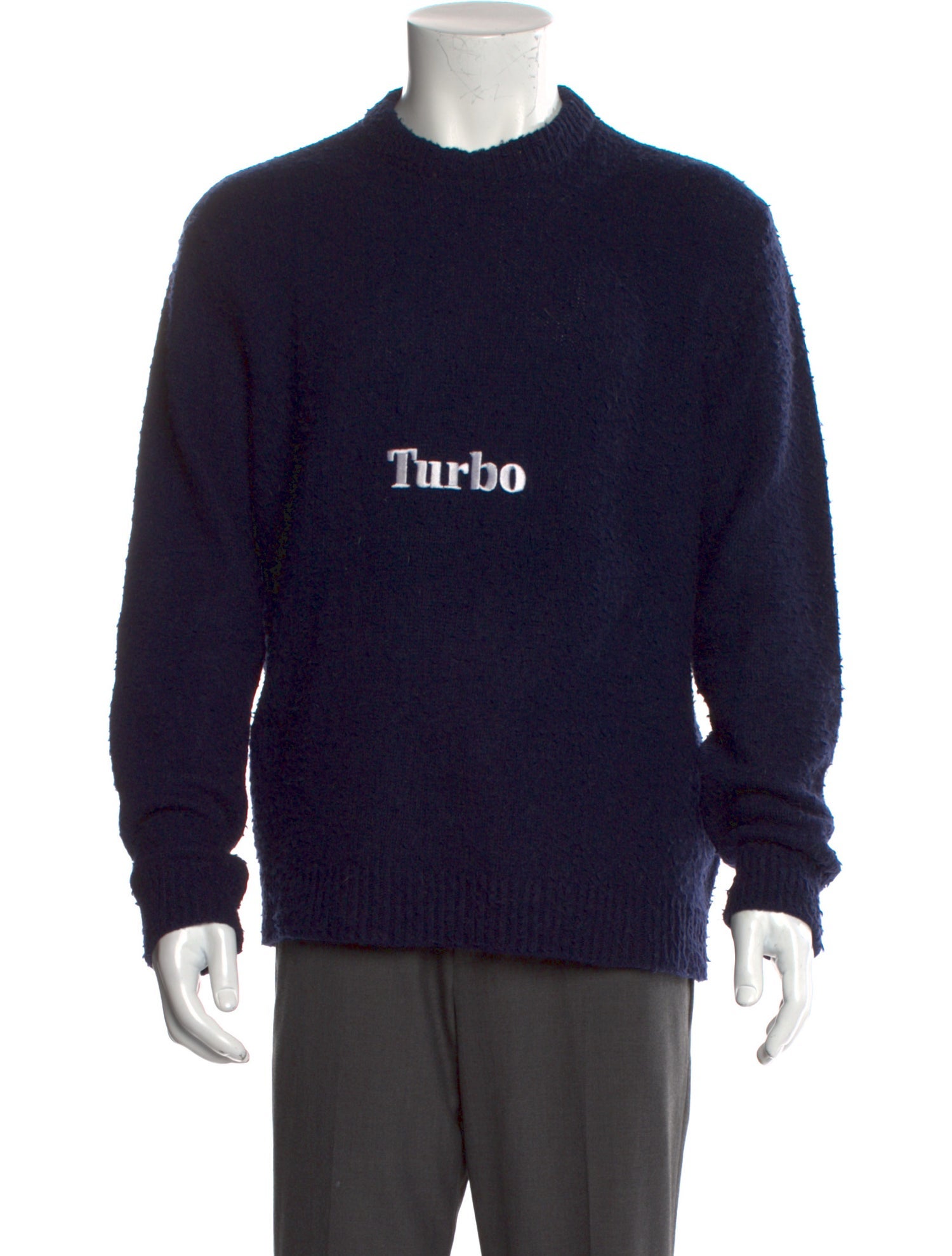 MSGM Wool Graphic Print Pullover