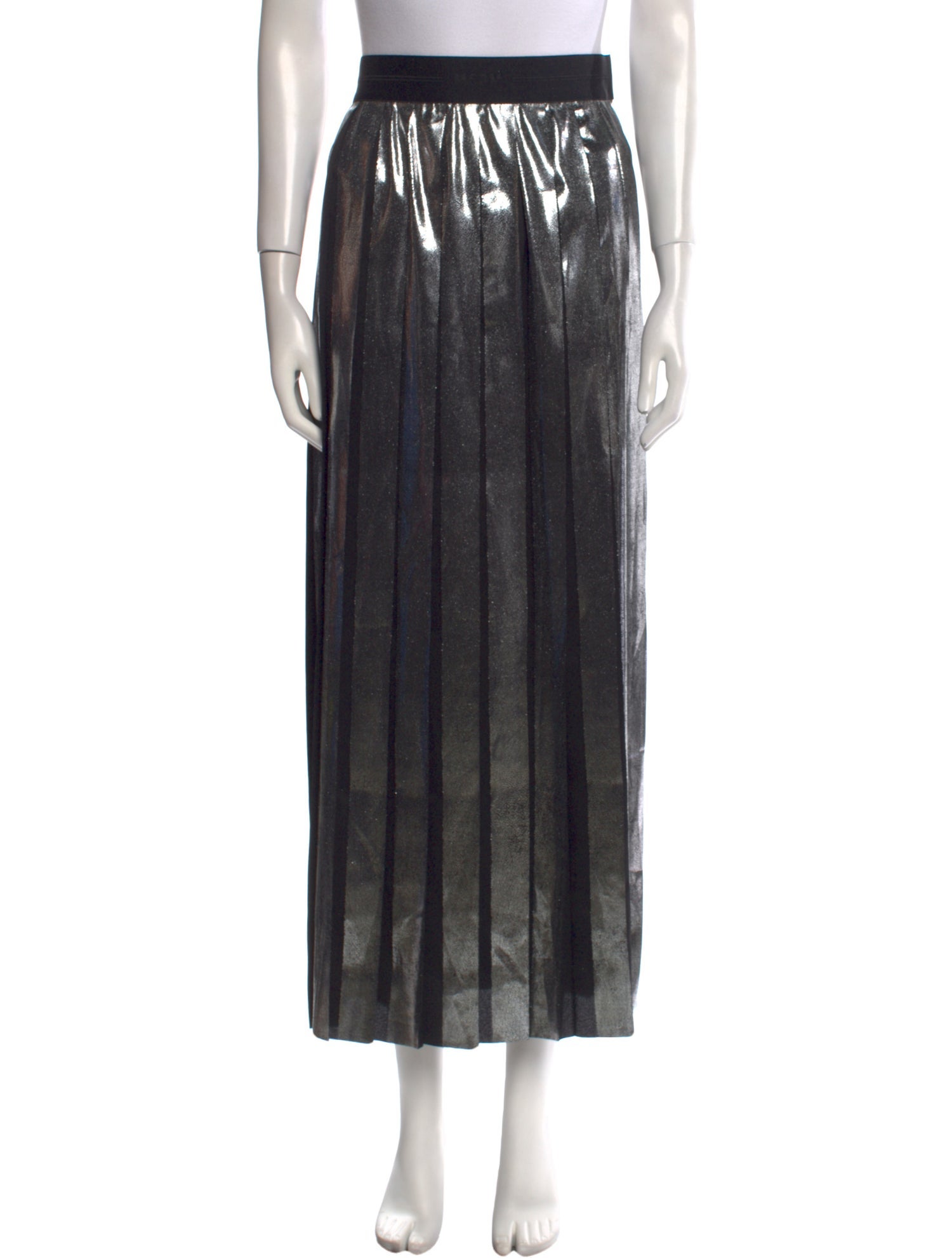 MSGM Pleated Accents Long Skirt w/ Tags