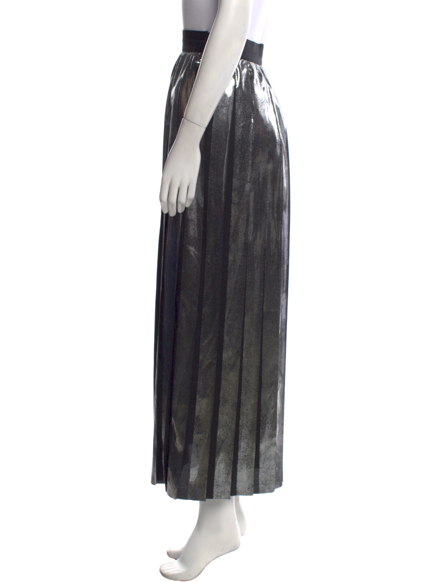 MSGM Pleated Accents Long Skirt w/ Tags