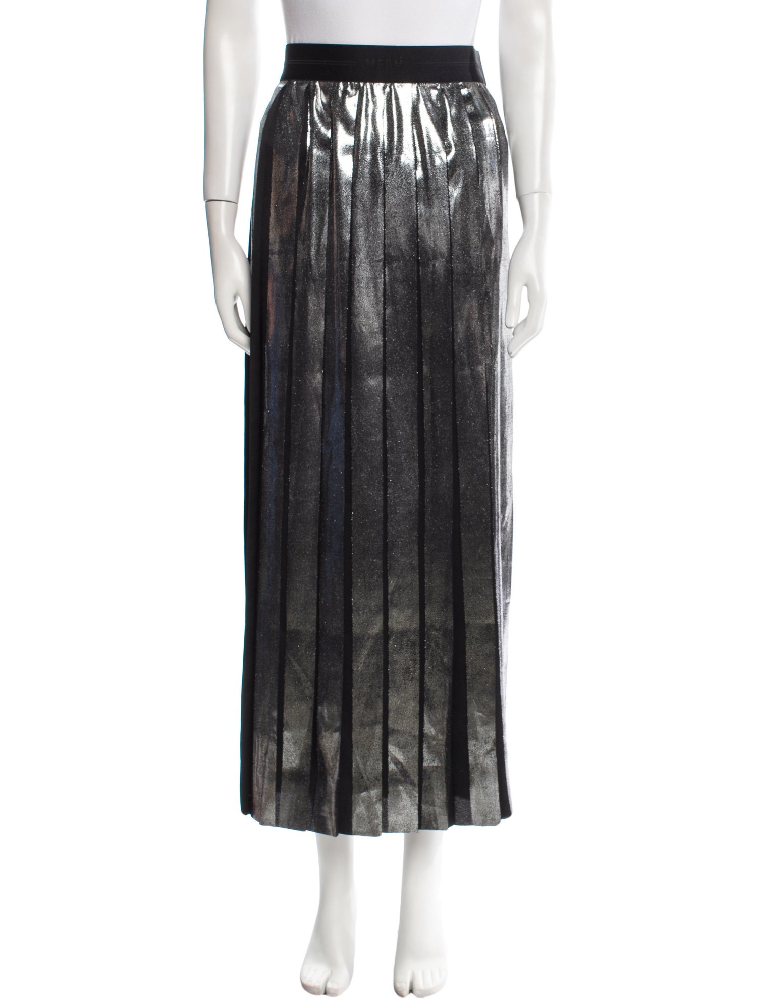 MSGM Striped Midi Length Skirt w/ Tags