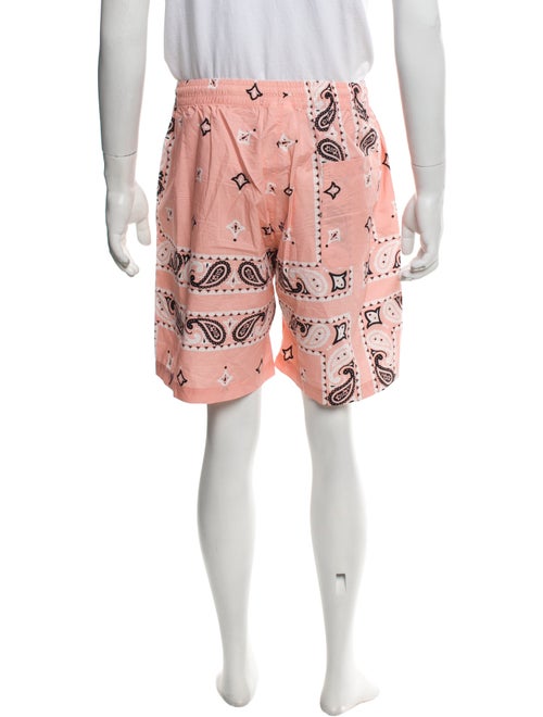 MSGM Paisley Print Jogger Shorts