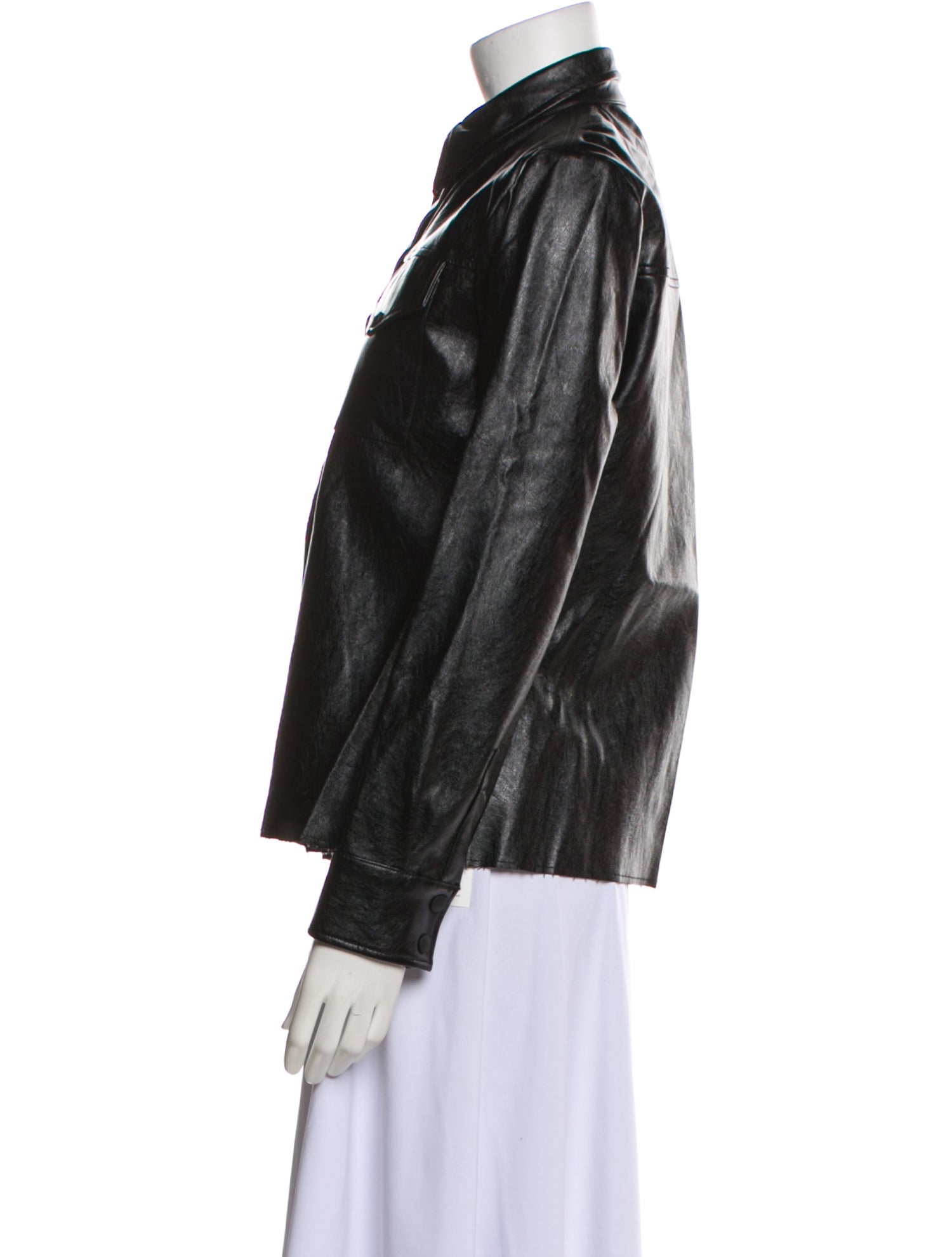MSGM Leather Jacket