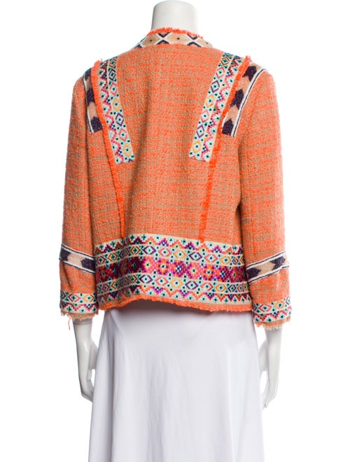 MSGM Tweed Pattern Evening Jacket