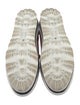 MSGM Canvas Striped Sneakers