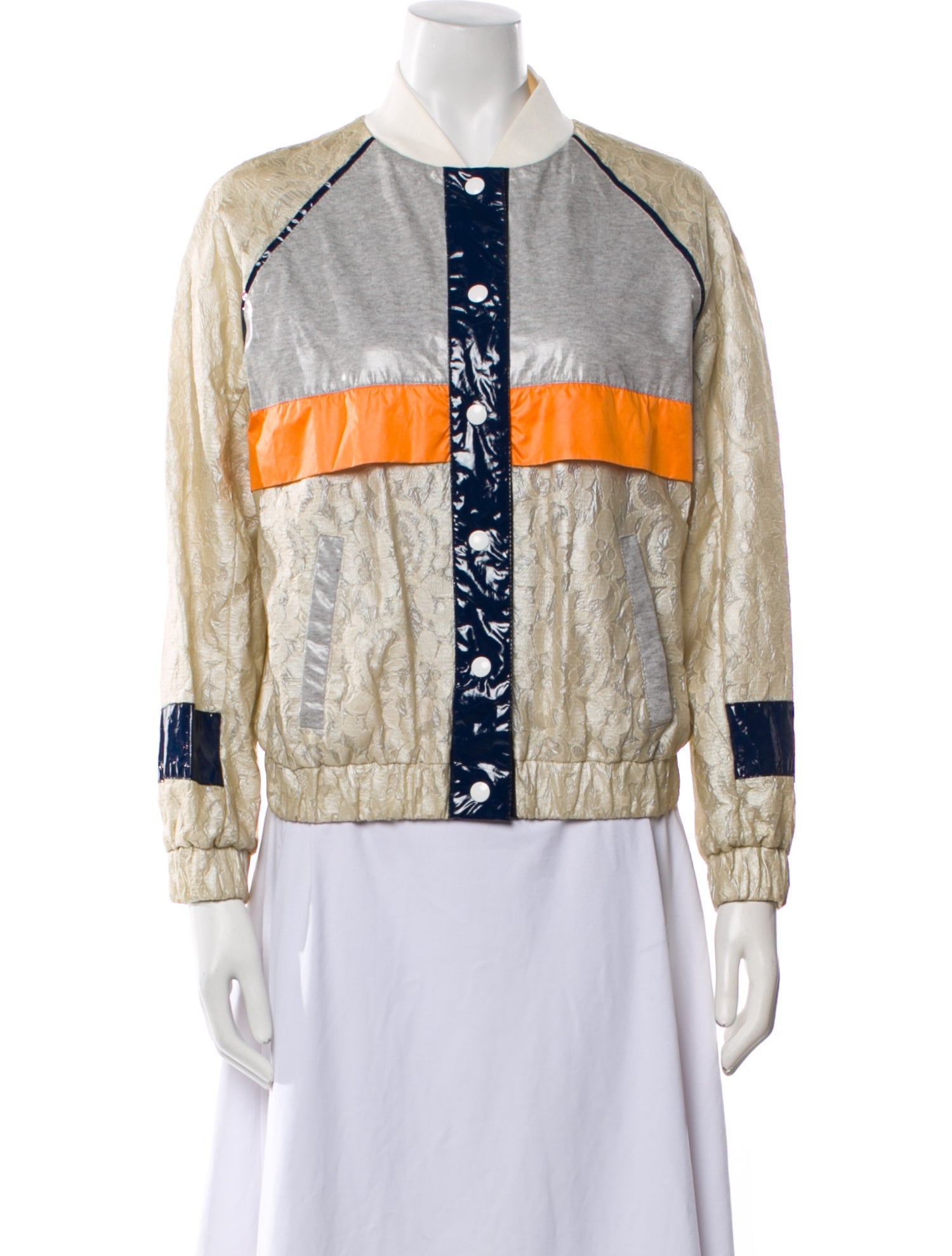 MSGM Striped Jacket
