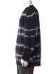 MSGM Tie-Dye Print Crew Neck Cardigan