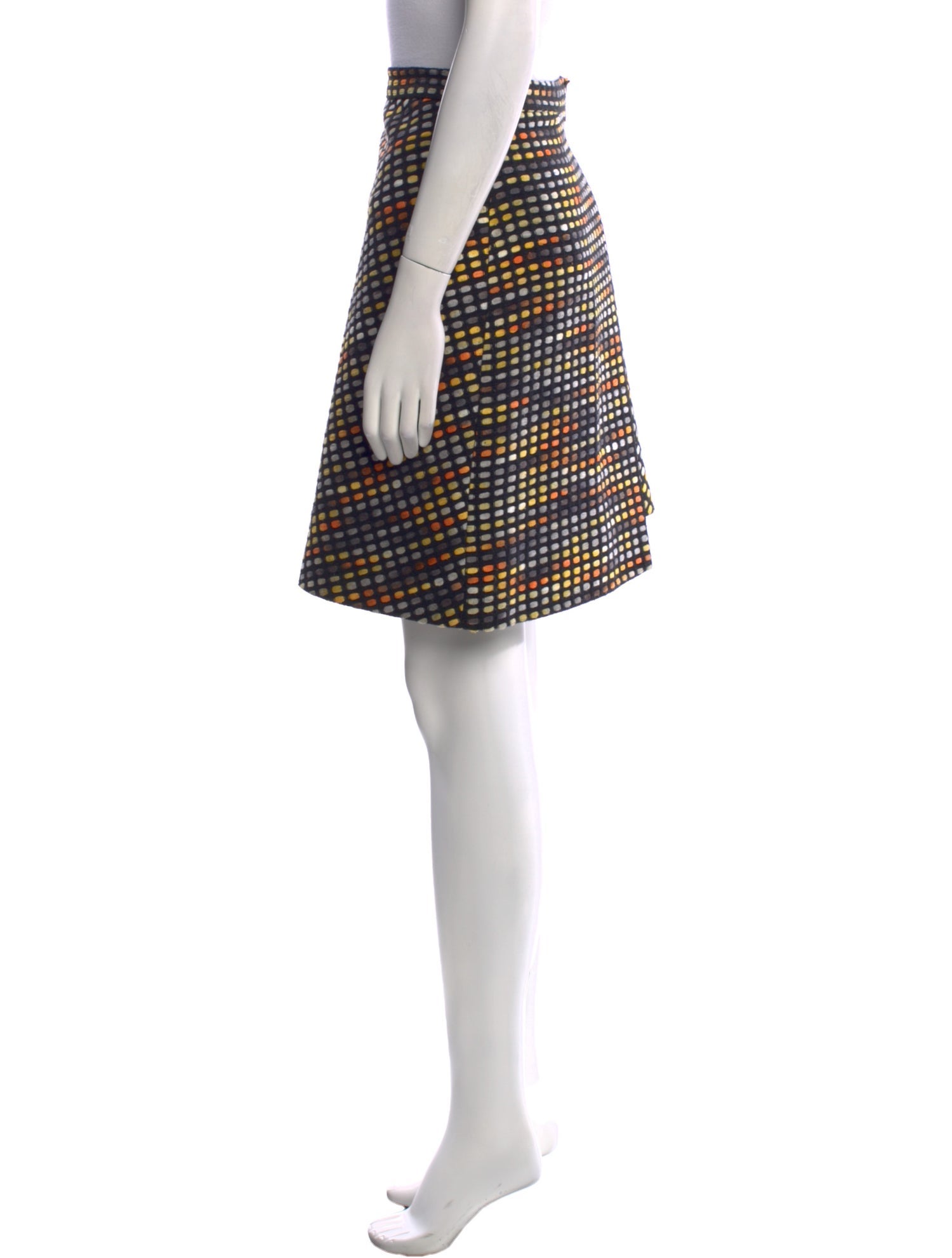 MSGM Printed Mini Skirt